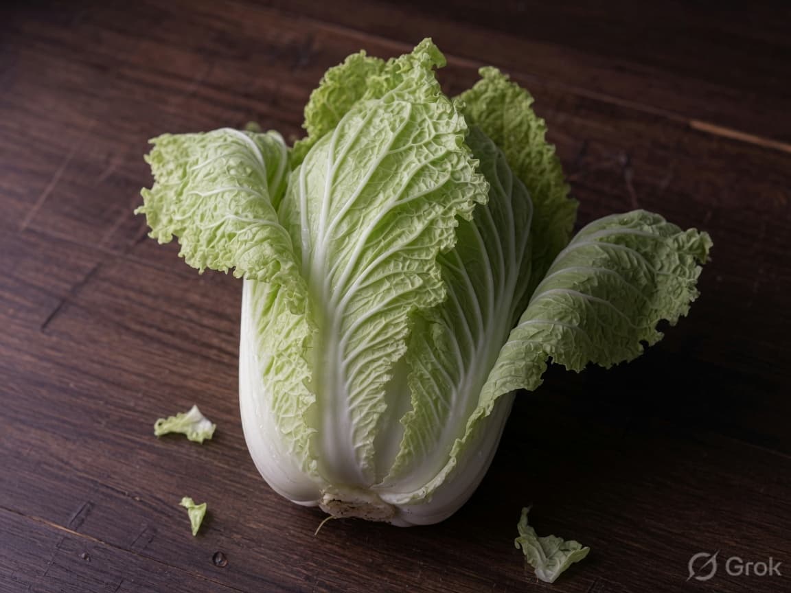 Chinese cabbage at Continental Gourmet Store in Indore