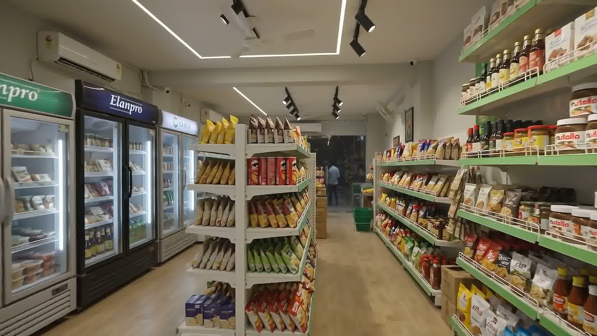 Shopping inside Continental Gourmet Store in Indore