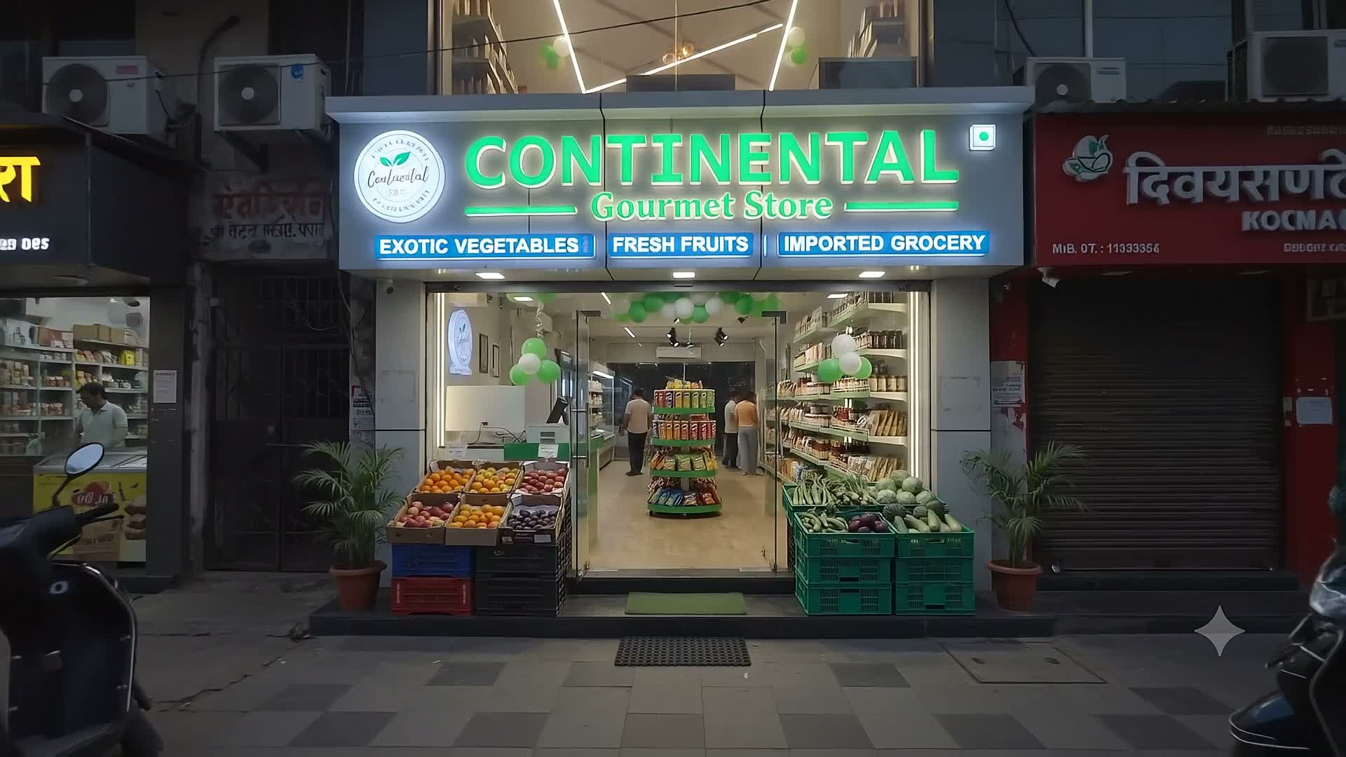 Continental Gourmet Store, a gourmet food store in Old Palasia, Indore