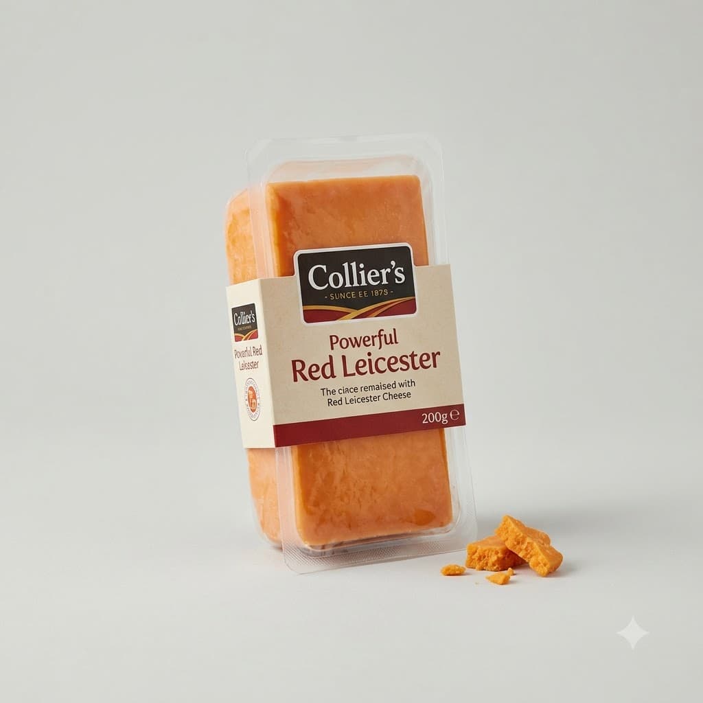 Collier’s Red Leicester Cheese 200g