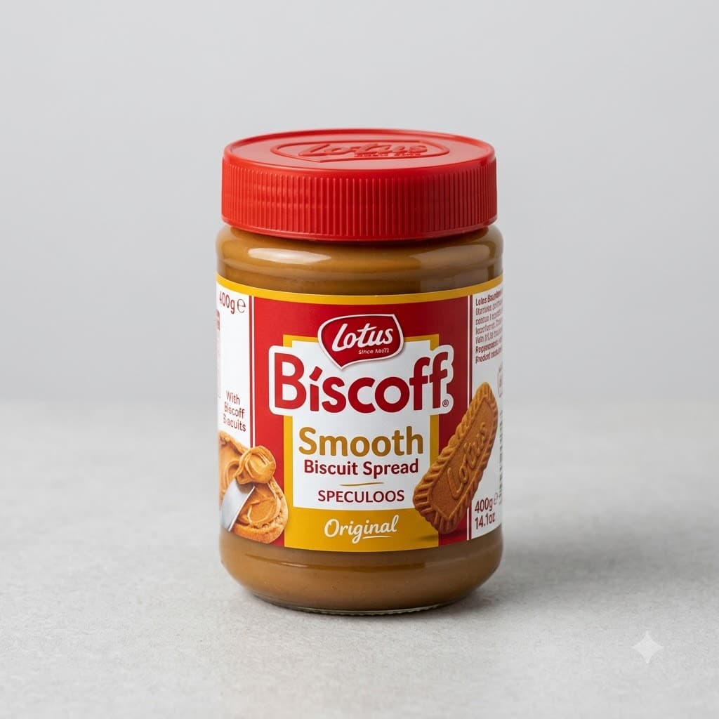 Lotus Biscoff Smooth Biscuit Spread (1 jar)