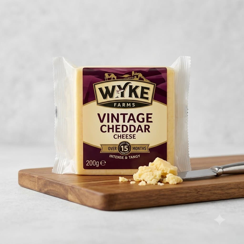 Wyke Vintage Cheddar Cheese 200g